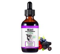 Nudorpn Complément alimentaire pour chien - 60 ml - Soutien digestif pour chien senior - Pour l'estomac sensible, les chatons et les chiots - Accessoire de santé pour l'intérieur et l'extérieur