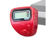 Nudorpn Compteur De Doigt | Confort Élastique Ajustable - Compteur Numérique À Main pour Golf,pour bibliothèque, Camping, randonnée, Crochet, Tricots, comptage, Coaching Golf et pêche