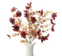 Nudorpn Fleurs séchées - Bouquets de fleurs séchées - Décoration réaliste pour jardin, mariage, balcon, porte d'entrée - Photographie - Décoration