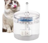 Nudorpn Fontaines À Eau Pour Chats Pour La Boisson - 1,5 Litres Transparent Électrique Deux Modes Distributeur d'Eau - Abreuvoir pour Chiots et Chatons | Pour Salon Garage Balcon Jardin Maison Dortoir