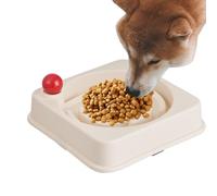 Nudorpn Gamelle à alimentation lente pour chat - Gamelle antidérapante anti-ingestion | Puzzle de nourriture pour une alimentation saine chez les chats, pour la maison et l'appartement, la chambre à