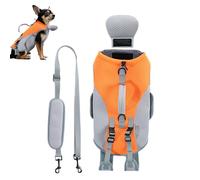 Nudorpn Gilet Rafraîchissant pour Chien - Manteau Harnais Fraîcheur pour Chien | Bretelles Détachables pour Manteau Fraîcheur Chiot Taille M S pour Extérieur Entraînement Randonnée Camping