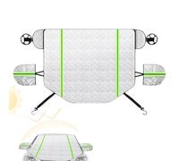 Nudorpn Housse de Pare-Brise pour Neige et Verglas - Housse Imperméable Antigel Universelle | Revêtement Réfléchissant Universel pour Voiture SUV Utilitaire,Voitures Berlines Camionnettes