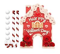 Nudorpn Jeu de Golf d'Épices,Jouets Sportifs pour la Saint-Valentin et Autres Fêtes | Parcours de Golf avec Canne en Sucre d'orge et Balles - pour Salon,