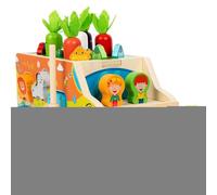 Nudorpn Jeux de motricité Fine | Jeu de récolte de Carottes pour la de la Petite enfance | Jouet éducatif pour de 1 à 3 Ans Activités préscolaires à la Maison