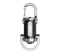 Nudorpn Lampe Porte-Clés LED Rechargeable USB, Mini Lampe Torche de Poche Puissante et Étanche, Lumière Portable pour Camping, Randonnée, Pêche, Urgences et Signalisation