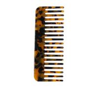 Nudorpn Peigne à Cheveux en acétate | Petit Sac à Main de Voyage marbré Antistatique Peigne démêlant pour Cheveux, à Dents Larges Fait à la Main pour épais