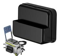 Nudorpn Petite boîte à appâts portable - Mallette de pêche latérale - Organiseur pour accessoires de pêche - Organisateur de voyage - Excursion de pêche - Camping en eau douce