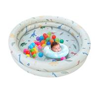 Nudorpn Piscine Gonflable Extérieure,Bassin Décathlon Extérieur - Portable et Éclatante pour Fête Extérieur Plage Jardin et Terrasse