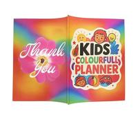 Nudorpn Planner pour,Journal des Objectifs pour Tout-Petits - Organiseur Coloré pour École, Emploi du Temps, Leçons, Maison, Voyage et Famille