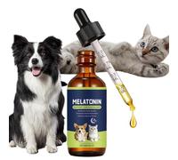 Nudorpn Pour les chats pour favoriser le sommeil | 60 ml de gouttes de soin nutritif | Complément alimentaire pour favoriser la relaxation | Pour chats et chiens - Soin des animaux de compagnie
