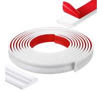 Nudorpn Profilé mural à décoller et à coller - Bande décorative autocollante flexible - Pour cuisine, salle de bain, chambre à coucher, douche, mur TV, cadre de porte, plafond, coin