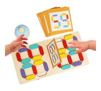 Nudorpn Puzzle à Chiffres - Jeu éducatif pour défi des Chiffres avec Blocs de Construction - Jeu de Correspondance interactif pour Les, pour Les en Classe, au Bureau et à la Maternelle