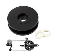 Nudorpn Support de chaîne de vélo de montagne - Support de chaîne pour moyeu de vélo - Convient pour cadre de 12 mm - Protection pour les trajets en plein air, les longs voyages, la route en gravier