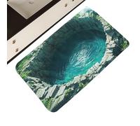 Nudorpn Tapis Illusions Tapis Cascade Antidérapant à Séchage Rapide - Tapis de Porte Illusion d'optique et Tapis de Zone | Pour Salon Chambre Salle de Bain Cuisine Bureau Et