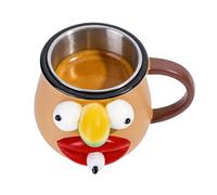 Nudorpn Tasses amusantes pour adultes, récipients mignons et adaptés au micro-ondes - Tasses à café amusantes pour adultes, convient pour la maison salon bureau appartement camping lait et thé eau