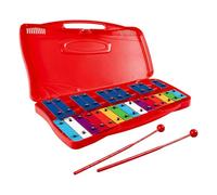 Nudorpn Xylophone pour en métal, instrument chromatique en métal | Jouet d'instrument de percussion soigneusement accordé pour les vacances, le Nouvel An, les anniversaires