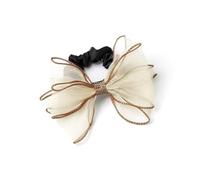 Nœuds à cheveux en maille extensible - Accessoires tendance - Chouchous Elengat pour filles et adolescentes - Accessoires de cheveux avec strass