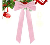 Nœuds à cheveux pour filles | Décorations de Noël en velours | Breloque en forme de nœud d'arbre réutilisable - pour Nouvel An, mariage, vacances, rendez-vous, chambre à coucher, porte, fenêtre, salon