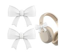 Nœuds De Casque Audio,Accessoires pour Casques et Écouteurs - Décorations à Fixer sur Les Casques - pour Filles Dames Copines Étudiants Streamers Musicophiles Trajet Quotidien Travail Études