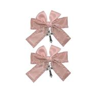 Nœuds De Cheveux En Ruban Avec Pendentif Croisé Épingle À Pour Femmes Barrettes Porte-queue Cheval Filles Outil Coiffure Pince À Avec Nœud Papillon Fille