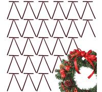 Nœuds de décoration d'arbre de Noël, nœuds de Noël pour décoration d'arbres | Décoration de Noël avec nœud pour escaliers, portes, par