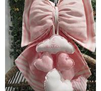 Nœuds de Naissance Artisanaux Rose C'est une Fille