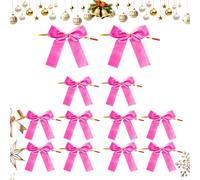 Nœuds de Noël | Décoration de vacances en velours - Décoration d'intérieur multifonctionnelle pour travaux manuels d'intérieur ou d'extérieur, jardin, cour, porte d'entrée, mariage, fête