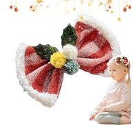 Nœuds de Noël pour filles | Belles pinces à cheveux en forme de bec de canard | Accessoires de cheveux de Noël colorés, pinces à cheveux pour fêtes de Noël, fêtes à thème, jeux de rôle et fêtes