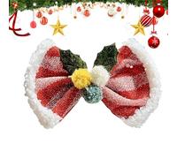 Nœuds de Noël pour filles, noeuds pour cheveux de Noël, belles pinces à cheveux à bec d' | Pinces à cheveux colorées, jolies pour cheveux de Noël pour les fès