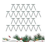 Nœuds de sapin de Noël en velours | Ensemble de nœuds de Noël en velours pour décoration de Noël, ruban rustique pour la maison, l'extérieur et l'intérieur