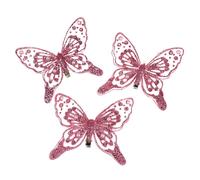 Nœuds papillon avec ciseaux 3 pcs, rose