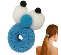 Nœuds pour cheveux amusants, pinces à cheveux amusantes, nœuds pour cheveux croustillants, avec de grands yeux très élastiques, accessoires quotidiens pour le