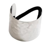 Nœuds pour cheveux avec poignets en queue de cheval en métal, support élastique pour poney, accessoire de corde, élégant bijou pour cheveux | style métallique de mod