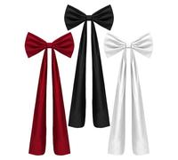 Nœuds Pour Sapin De Noël - 70,87x19,69 Pouces Grande Décoration D'intérieur, Gros Noeud De Cime De Sapin De Noël, Pour Intérieur Extérieur Cheminée, Porte D'entrée Couronne Guirlande Jardin Patio