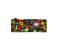 Nœuds souples - Présentation de divers bandeaux imprimés de légumes, accessoires de cheveux mignons pour nouveau-nés, nourrissons, tout-petits