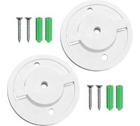 NUDVMUCH Lot de 2 Supports Caméra 55 mm pour Tapo C200, C210, IPC40C, IPC42C, TPC42EW, IPC43AN, IPC43AW, MIPC451, Bases de Montage Mural pour Caméra Intelligente, pour Intérieur et Extérieur