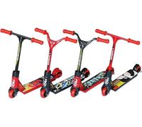 NUDVMUCH Mini Finger Scooter Set, 4 Pièces Finger Scooter à Doigts, Trottinette pour Les Doigts, Jouet de Entraînement des Doigts, Jouet Interactif Cadeau de Fête pour Enfant Adultes