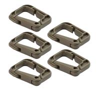 NUEAYMS 200 kg de charge rapide clip permanent polyamide substance pour la marche et les situations de crise Clip solide extérieur