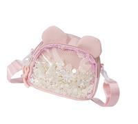 NUEAYMS À Main Bandoulière En Nylon La Mode Sacs Bandoulière Décontractés Clairs Adaptés Travail Scolaire Et Activités De Plein Air D'affichage En PVC Anime