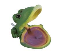 NUEAYMS Aquariums Bubble Stone Handicrafts Artificial Frogs Crafts Decorations Fish Tanks Supplies Sea Art Crafts Decorations Garden Frogs Sculpture