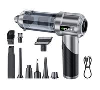 NUEAYMS Aspirateurs de Voiture sans Fil Pratiques avec poignée Flexible à 90 degrés et Filtre Amovible adaptés Soins intérieurs Automobiles Aspirateur de Voiture Pliable