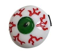 NUEAYMS Barrettes à cheveux en forme de boule oculaire pour femmes et filles, couvre-chef, Halloween, cosplay, bal masqué, barrettes mignonnes