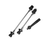 NUEAYMS Brochette de vélo à libération rapide, systèmes de verrouillage antivol haute résistance, essieux en acier pour vélo de route, vélo de route