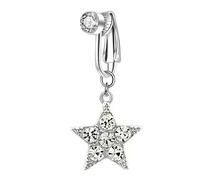 NUEAYMS Clip de nombril confortable sans piercing en cuivre facile à porter - Bijou de corps polyvalent pour un usage quotidien - Taille réglable, taille unique, Comme décrit, Comme décrit.