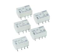 NUEAYMS Composant G6K-2F Y 5 V 8 broches, boîtier blanc, lot de 5 pour la réparation de cartes de contrôle, le remplacement de circuits compacts et le service électronique