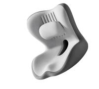 NUEAYMS Coussin de chaise et dossier avec profil enveloppant profilé, B | Canaux verticaux du dossier, ouverture centrale, bords latéraux et avant surélevés, zones définies pour s'asseoir