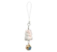 NUEAYMS Élégant support en forme de chat floqué pour téléphone portable pour sangle de téléphone à la mode porte-clés accessoire, b, taille unique