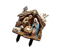 NUEAYMS Figurine De La Sainte Famille Jésus Marys Josephs Décoration Religieuse Statue Centres Table Sculptures La Nativité Josephs Et Marys Jesuses