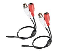 NUEAYMS Multifonctionnel fournissant Un connecteur de Fil d ' Extension d ' entrée pour Application sur Les Accessoires de Musiciens, Portable 2 pièces